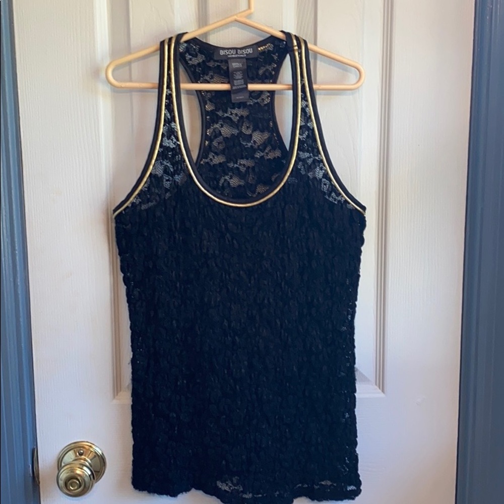 Bisou Bisou Dressy Muscle T-Top